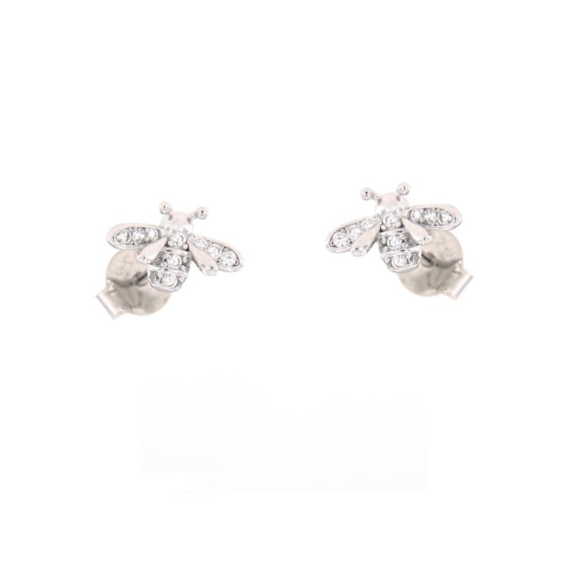 ORECCHINO ARGENTO ZIRCONE 3PZ