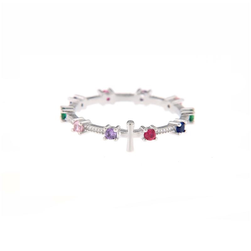 ANELLO ARGENTO ZIRCONE