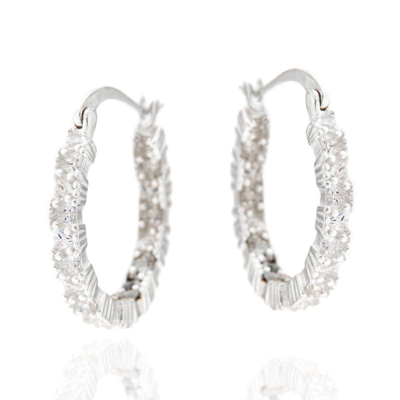 ORECCHINO ARGENTO ZIRCONE