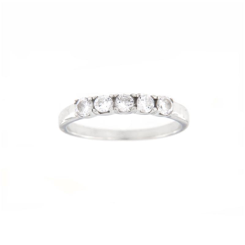 ANELLO ARGENTO ZIRCONE