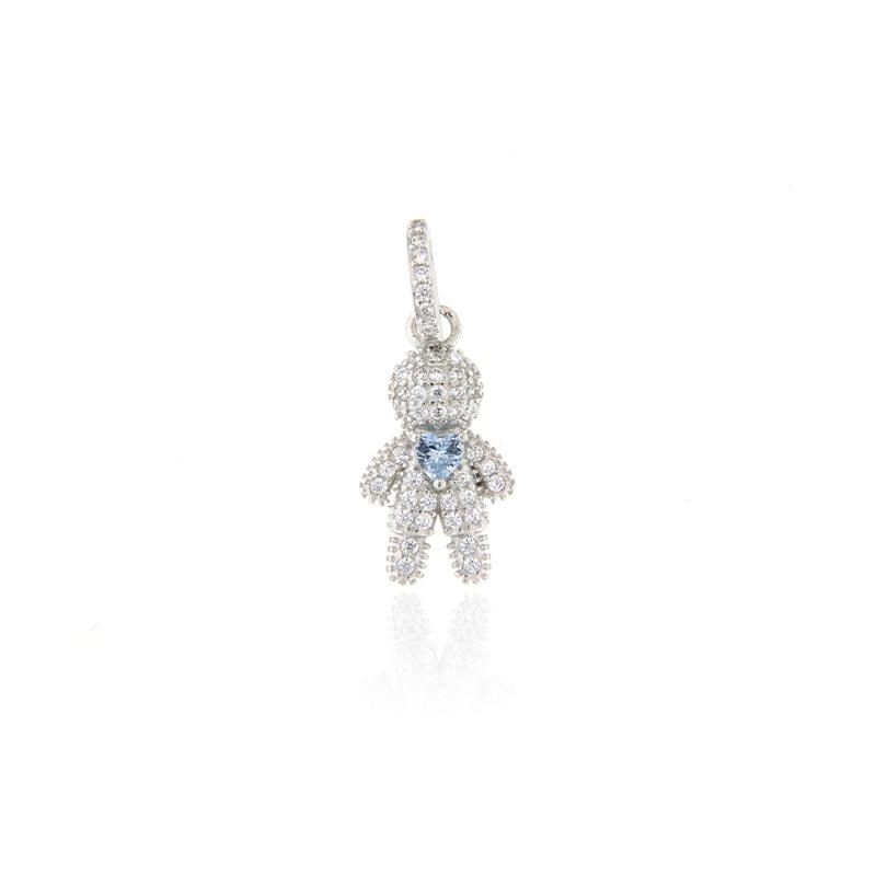CIONDOLO ARGENTO ZIRCONE