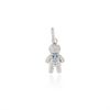 CIONDOLO ARGENTO ZIRCONE