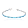 BRACCIALE ARGENTO ZIRCONE TENNIS