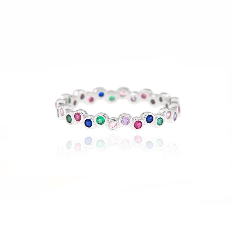 ANELLO ARGENTO ZIRCONE