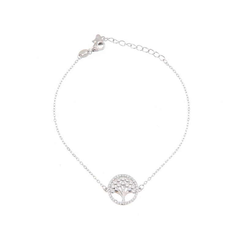 BRACCIALE ARGENTO ZIRCONE