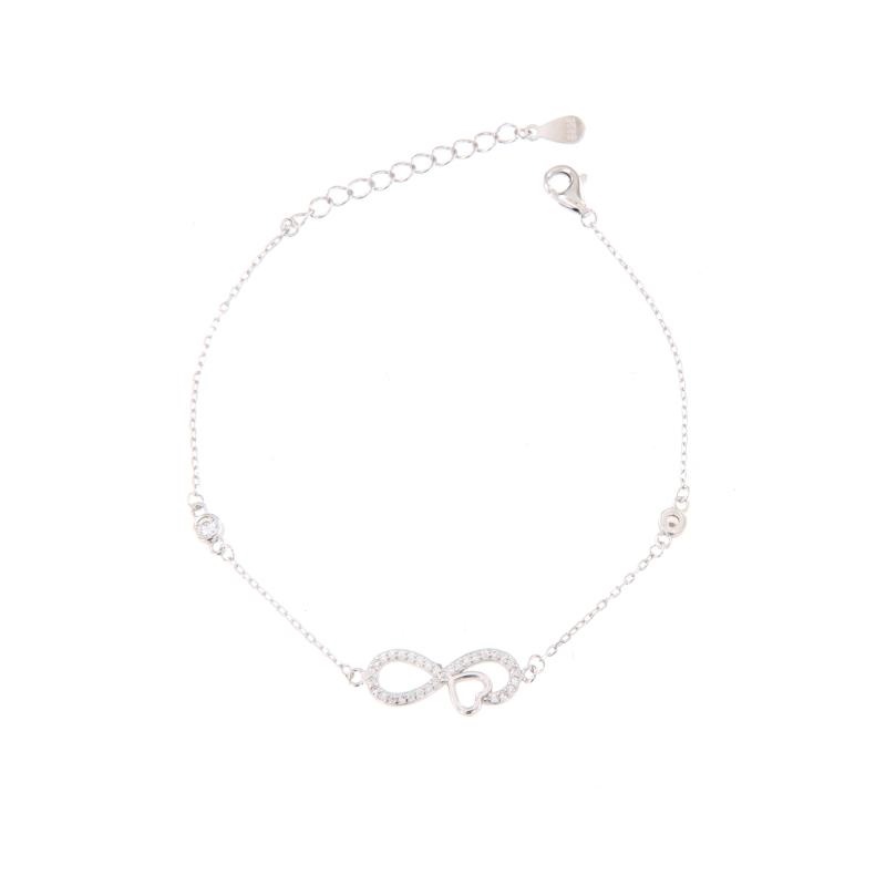 BRACCIALE ARGENTO ZIRCONE