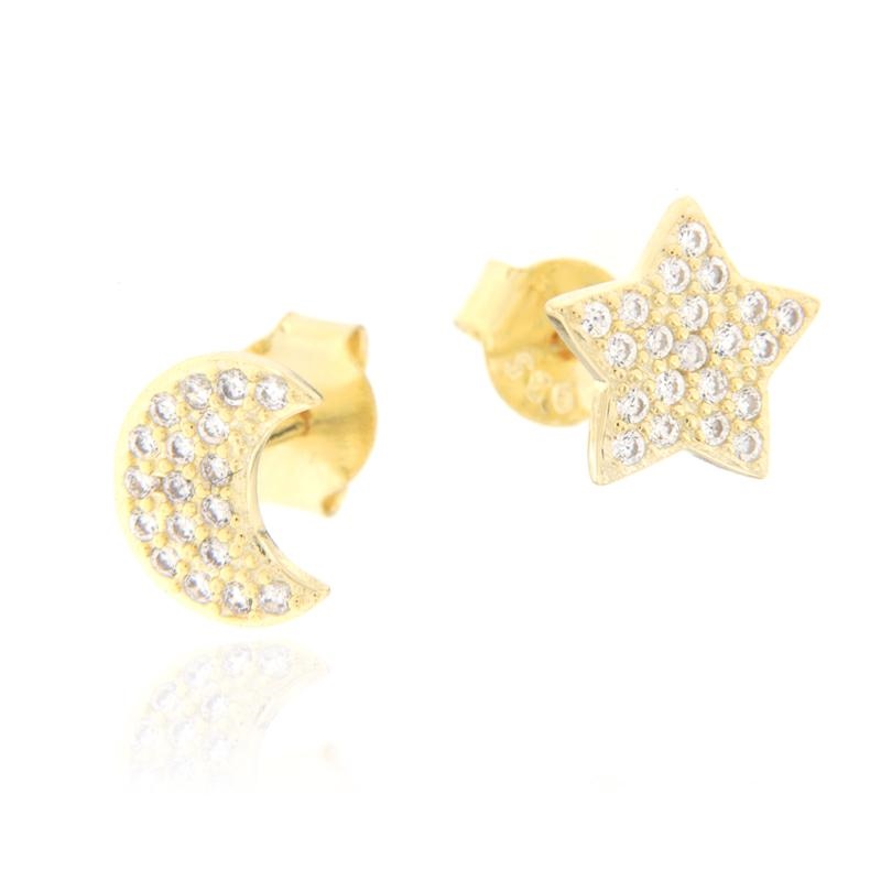 ORECCHINO ARGENTO ZIRCONE 3PZ