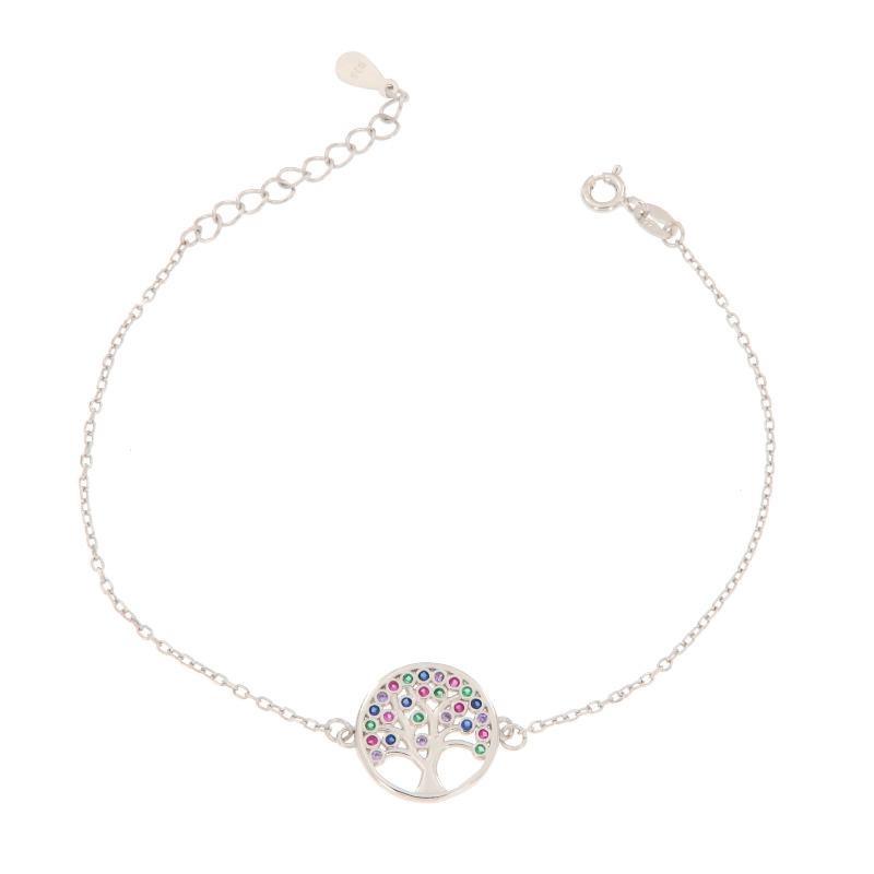 BRACCIALE ARGENTO ZIRCONE