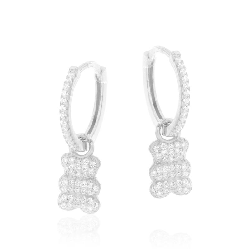 ORECCHINO ARGENTO ZIRCONE