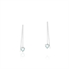 ORECCHINO ARGENTO ZIRCONE 3PZ