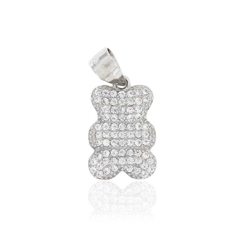 CIONDOLO ARGENTO ZIRCONE