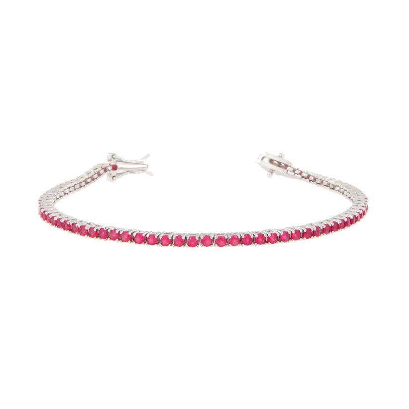BRACCIALE ARGENTO ZIRCONE TENNIS