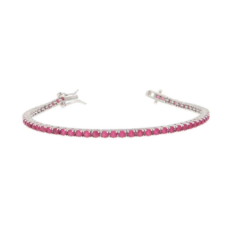 BRACCIALE ARGENTO ZIRCONE TENNIS