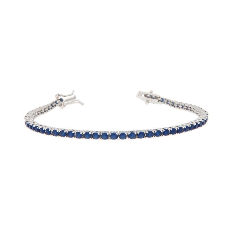 BRACCIALE ARGENTO ZIRCONE TENNIS