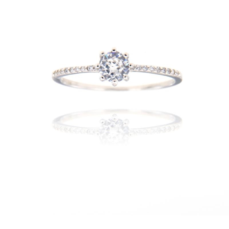 ANELLO ARGENTO ZIRCONE
