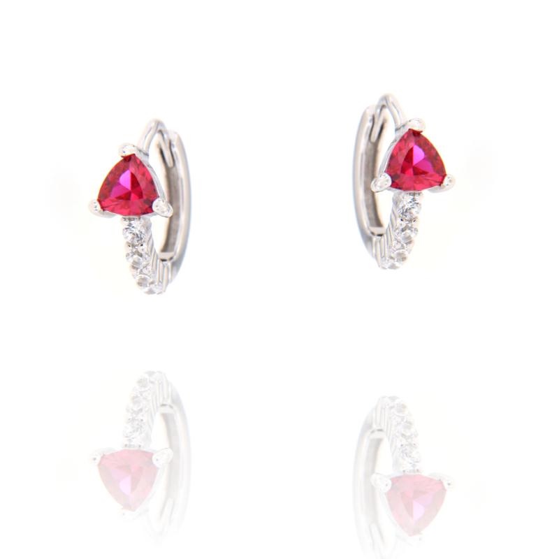 ORECCHINO ARGENTO ZIRCONE