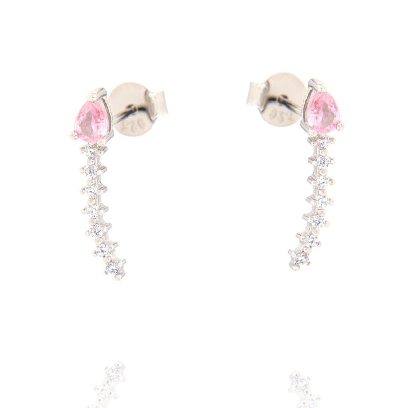 ORECCHINO ARGENTO ZIRCONE 3PZ