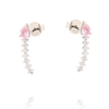 ORECCHINO ARGENTO ZIRCONE 3PZ