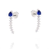 ORECCHINO ARGENTO ZIRCONE 3PZ