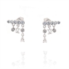 ORECCHINO ARGENTO ZIRCONE 3PZ