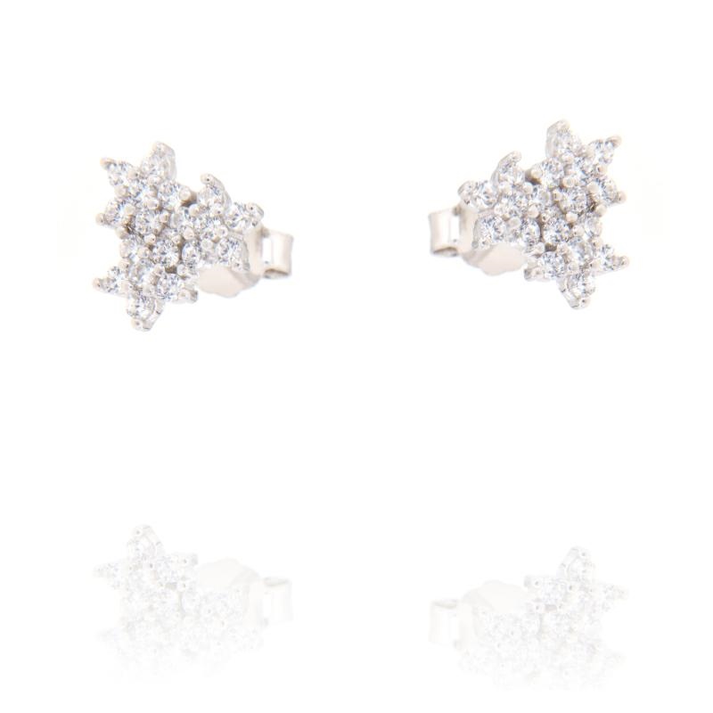 ORECCHINO ARGENTO ZIRCONE 3PZ