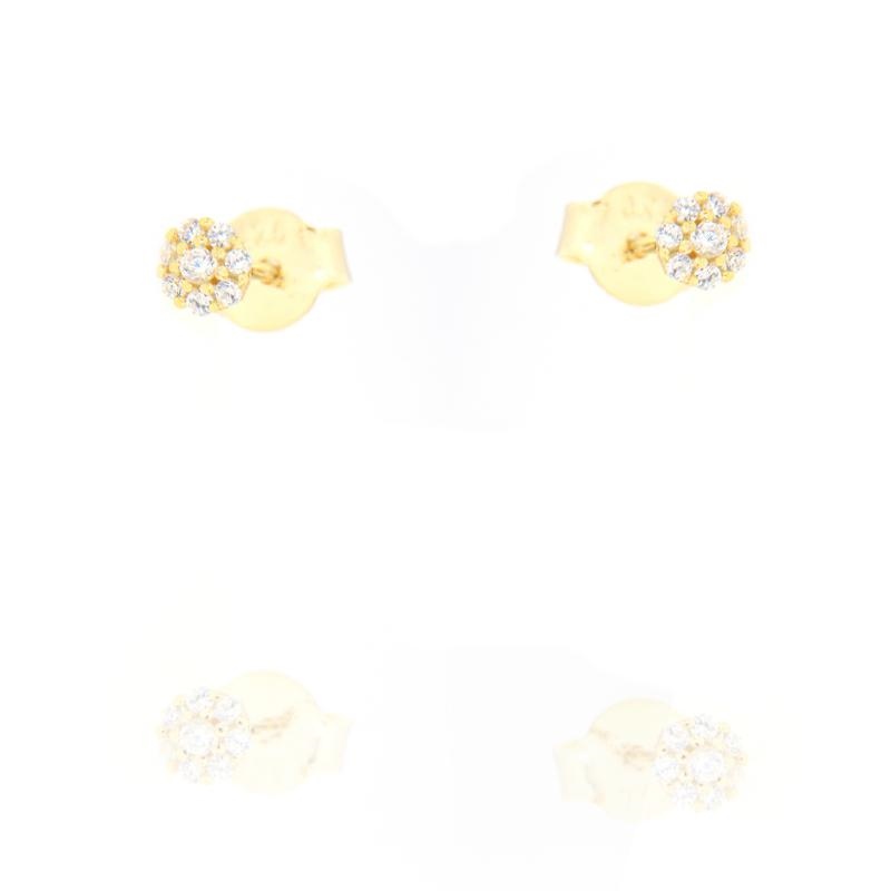 ORECCHINO ARGENTO ZIRCONE 3PZ