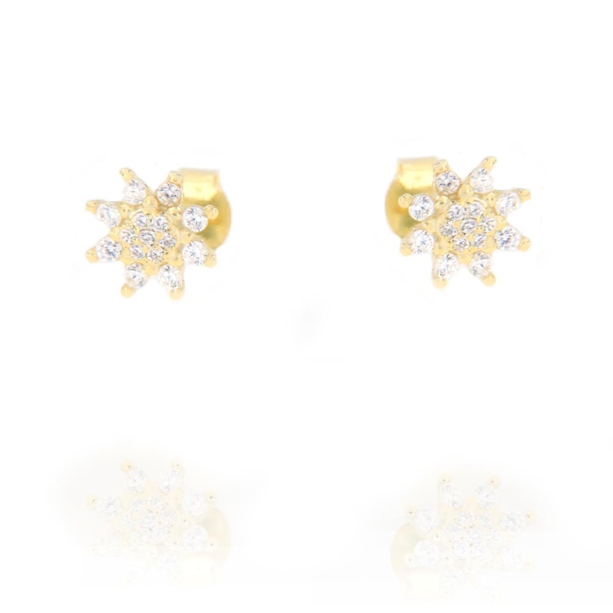 ORECCHINO ARGENTO ZIRCONE 3PZ