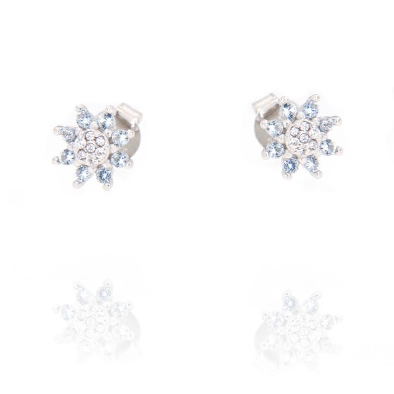 ORECCHINO ARGENTO ZIRCONE 3PZ