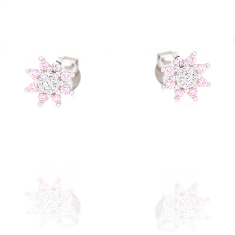 ORECCHINO ARGENTO ZIRCONE 3PZ