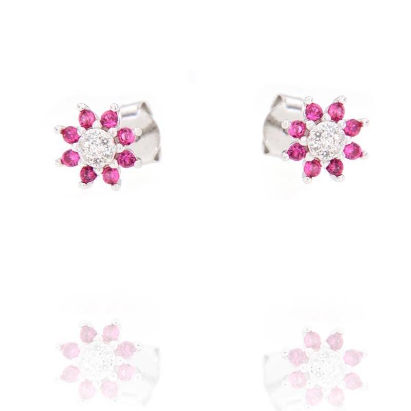 ORECCHINO ARGENTO ZIRCONE 3PZ