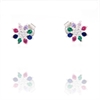 ORECCHINO ARGENTO ZIRCONE 3PZ
