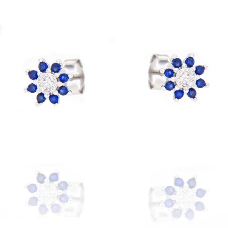 ORECCHINO ARGENTO ZIRCONE 3PZ