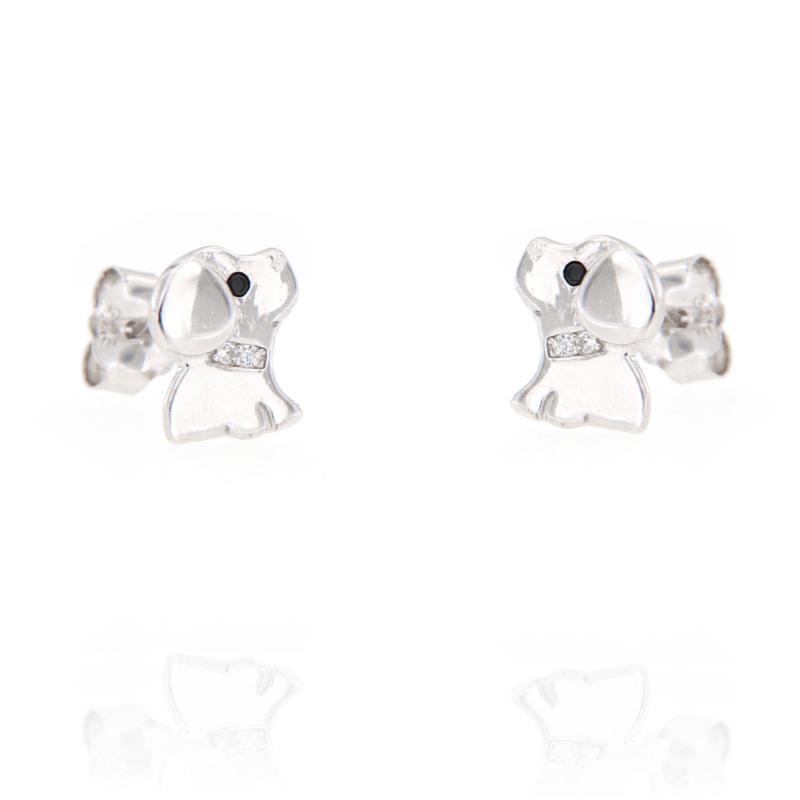ORECCHINO ARGENTO ZIRCONE 3PZ