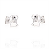 ORECCHINO ARGENTO ZIRCONE 3PZ