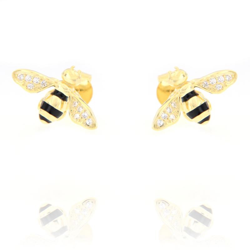 ORECCHINO ARGENTO ZIRCONE 3PZ