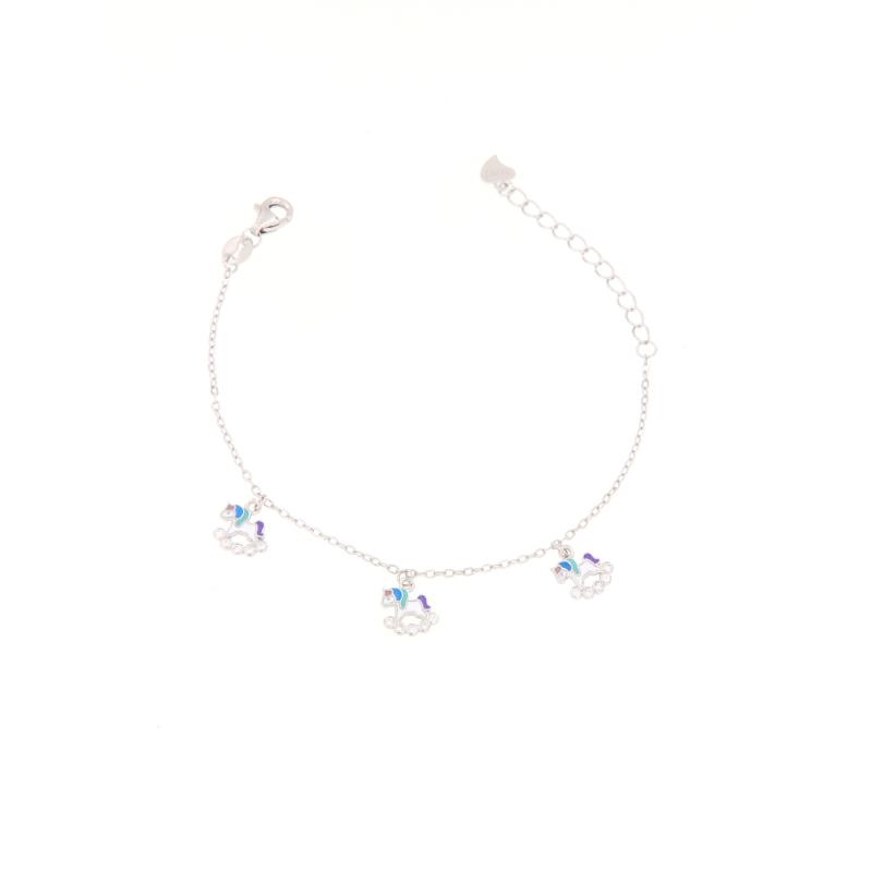 BRACCIALE ARGENTO ZIRCONE