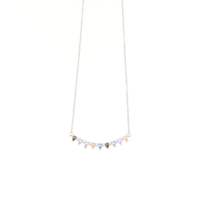 COLLIER ARGENTO ZIRCONE