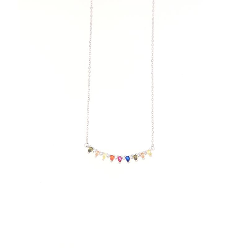 COLLIER ARGENTO ZIRCONE