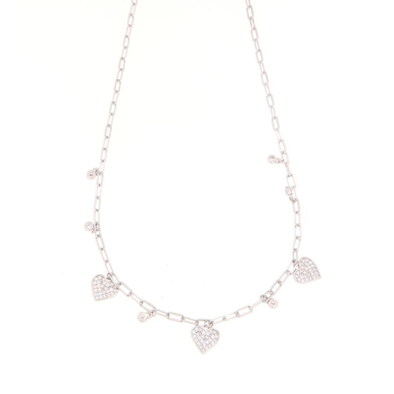 COLLIER ARGENTO ZIRCONE