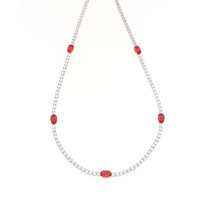 COLLIER ARGENTO ZIRCONE