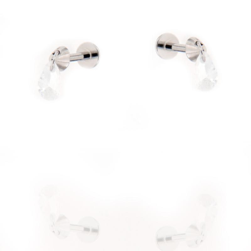 PIERCING ARGENTO ZIRCONE 3PZ