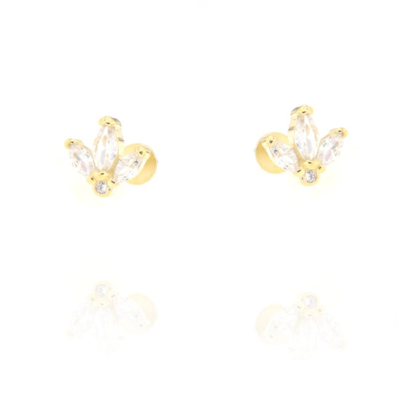 PIERCING ARGENTO ZIRCONE 3PZ