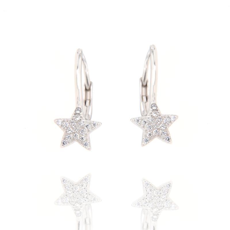 ORECCHINO ARGENTO ZIRCONE 3PZ