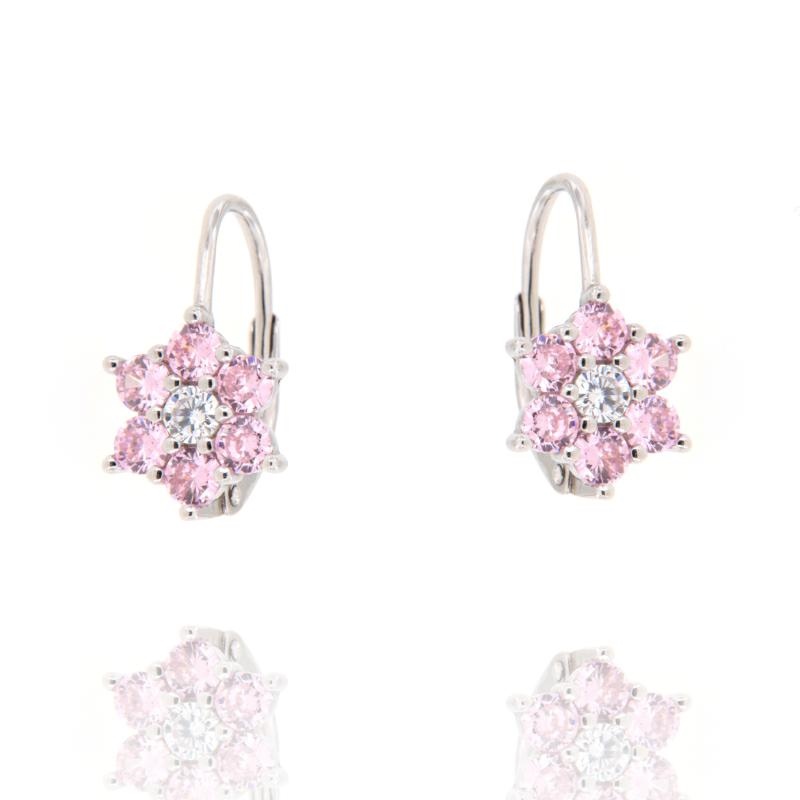 ORECCHINO ARGENTO ZIRCONE 3PZ