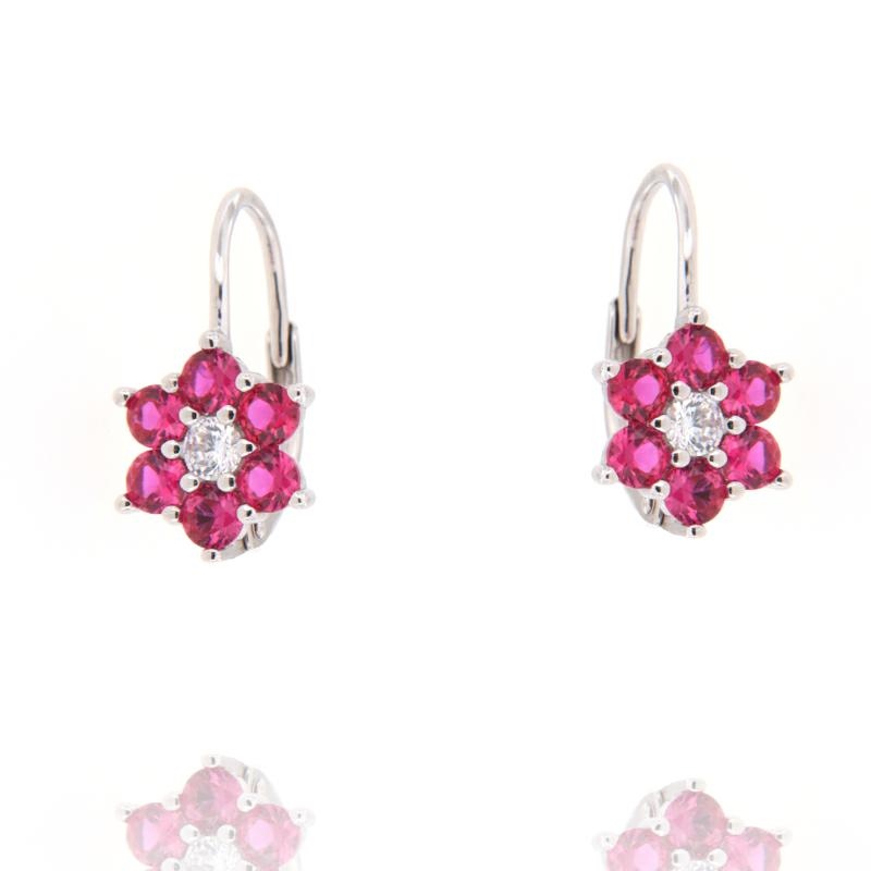 ORECCHINO ARGENTO ZIRCONE 3PZ
