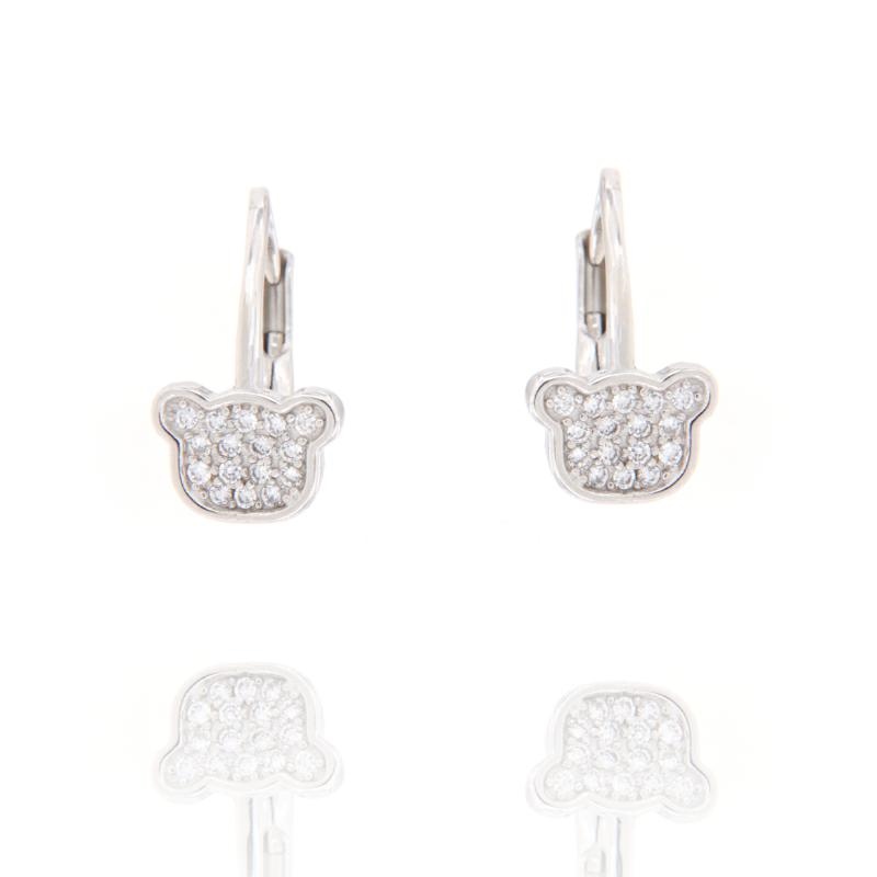 ORECCHINO ARGENTO ZIRCONE 3PZ
