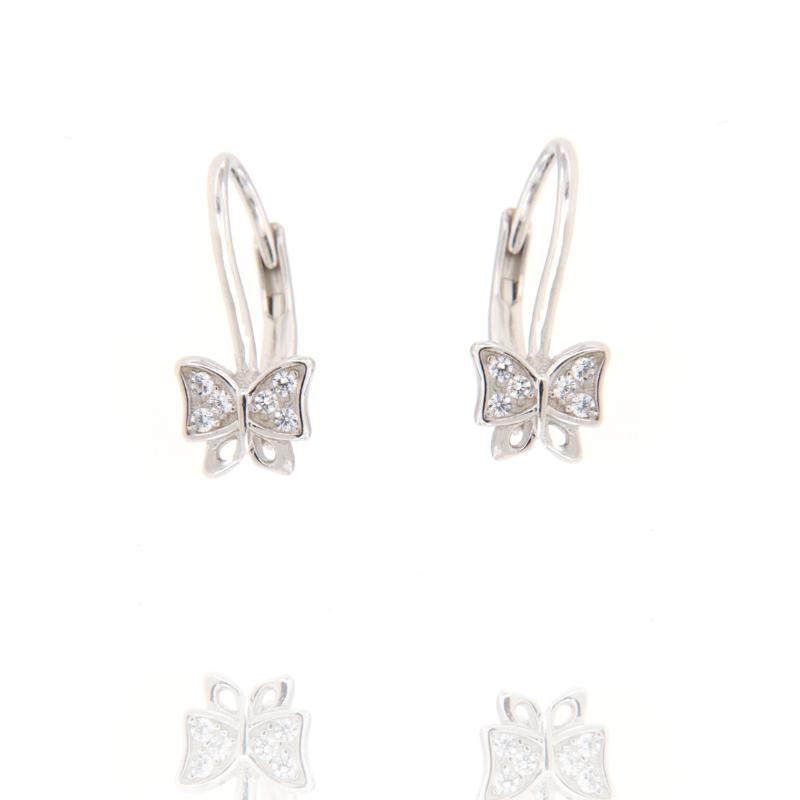ORECCHINO ARGENTO ZIRCONE 3PZ