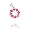 CIONDOLO ARGENTO ZIRCONE