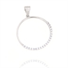 CIONDOLO ARGENTO ZIRCONE