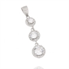 CIONDOLO ARGENTO ZIRCONE